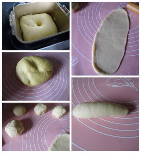 黄油香蒜面包步骤1-6