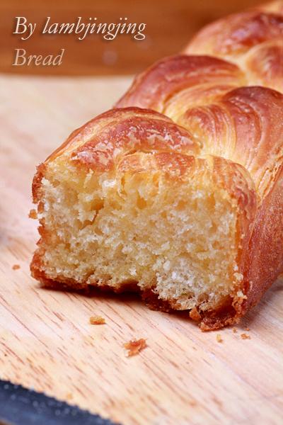 做甜点需要慢慢摸索和发现惊喜---黄油辫子面包的做法