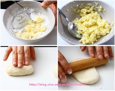 椰子奶酥面包的做法