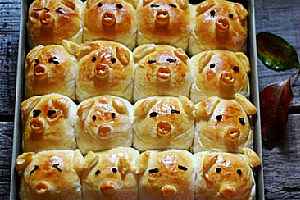 小猪头挤挤面包