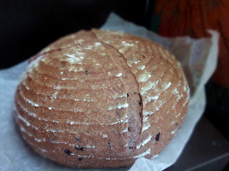 紫米藤篮面包的做法