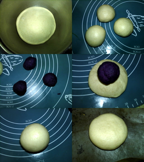 紫心地瓜面包步骤3