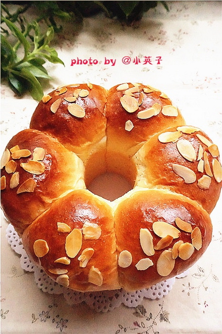 北海道花朵面包