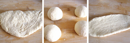 酥松粒火腿花形面包步骤4-5