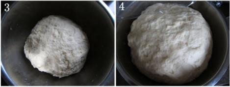 100%中种醇奶面包卷步骤3-4