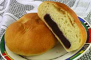 紫心地瓜面包