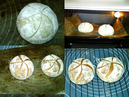 德式裸麦面包步骤9-12