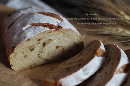 (图)全麦红糖桂圆面包