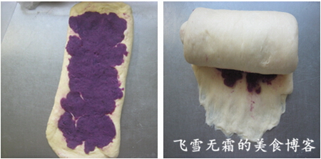 紫薯吐司步骤7-8