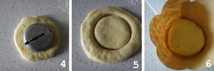 柠檬乳酪宝岛面包步骤4-6
