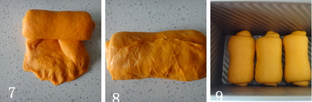 黄金乳酪吐司步骤7-9