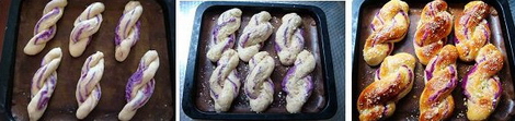 紫薯香酥面包的做法步骤4