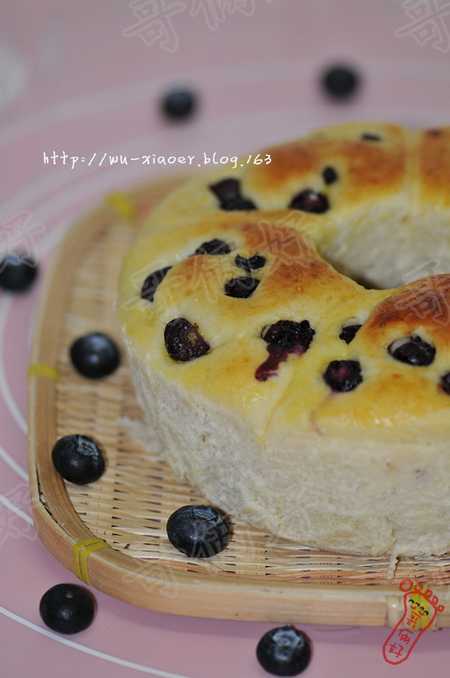 蓝莓北海道面包的做法