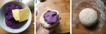 紫薯花样面包步骤10-12