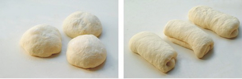 面包机版蛋白吐司步骤3-4