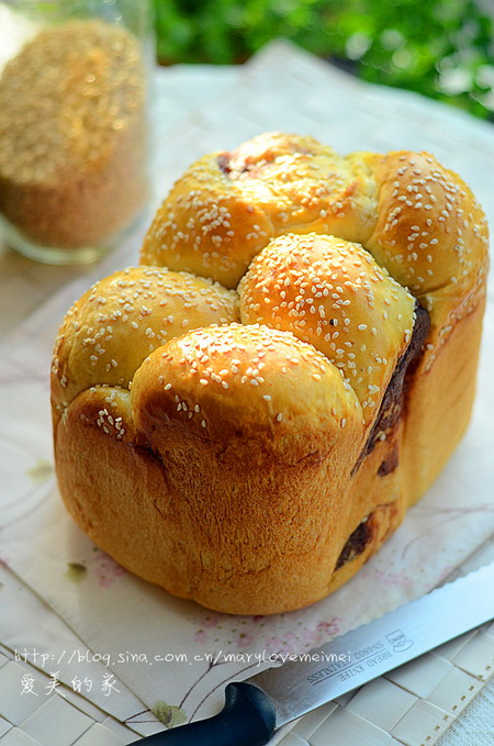 面包机版豆沙面包