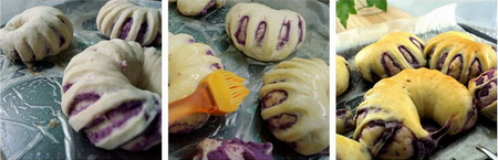 紫薯花样面包步骤16-18