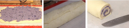 紫薯罗圈面包步骤4-6