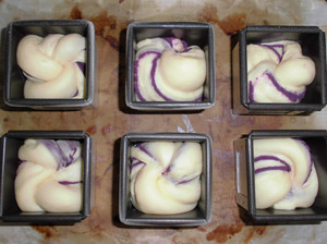 紫薯魔方小吐司步骤4-6