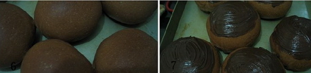 巧克力面包的做法步骤6-7