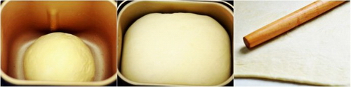 面包机版椰蓉土司步骤10-12