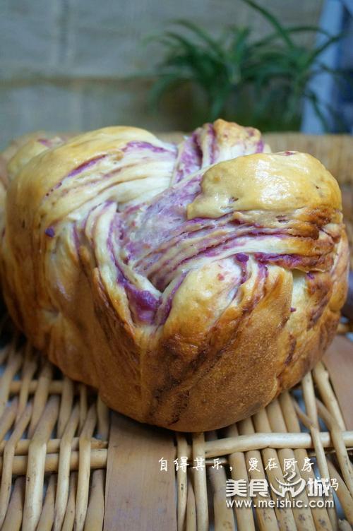 紫薯千层面包