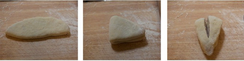 芋泥夹心面包步骤4-6