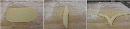 玉米奶酪心型面包步骤4-6