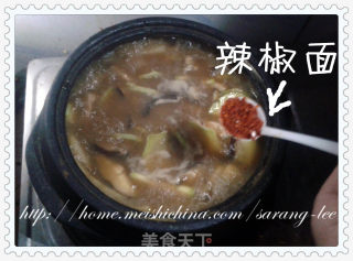 朝鲜美食—酱香浓郁的朝鲜大酱汤 된장국的做法步骤：17