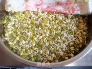 泡发绿豆芽的全过程的做法步骤：9