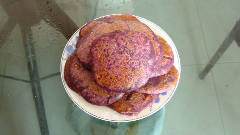 紫薯饼的做法步骤