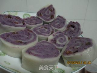紫薯糯米糕的做法步骤：11
