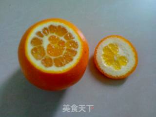 切橙子方法的做法步骤：2