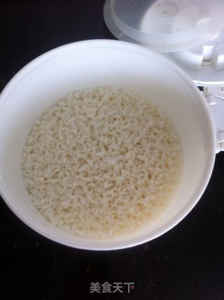 微波炉焖米饭的做法步骤：7