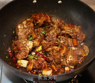 羊蝎子火锅--私家寒冬温暖美食的做法步骤：7