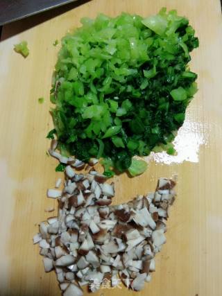 香菇青菜包的做法步骤：3