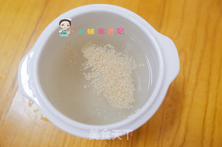 8个月以上胚芽米粥附各月龄水米比例的做法步骤：5